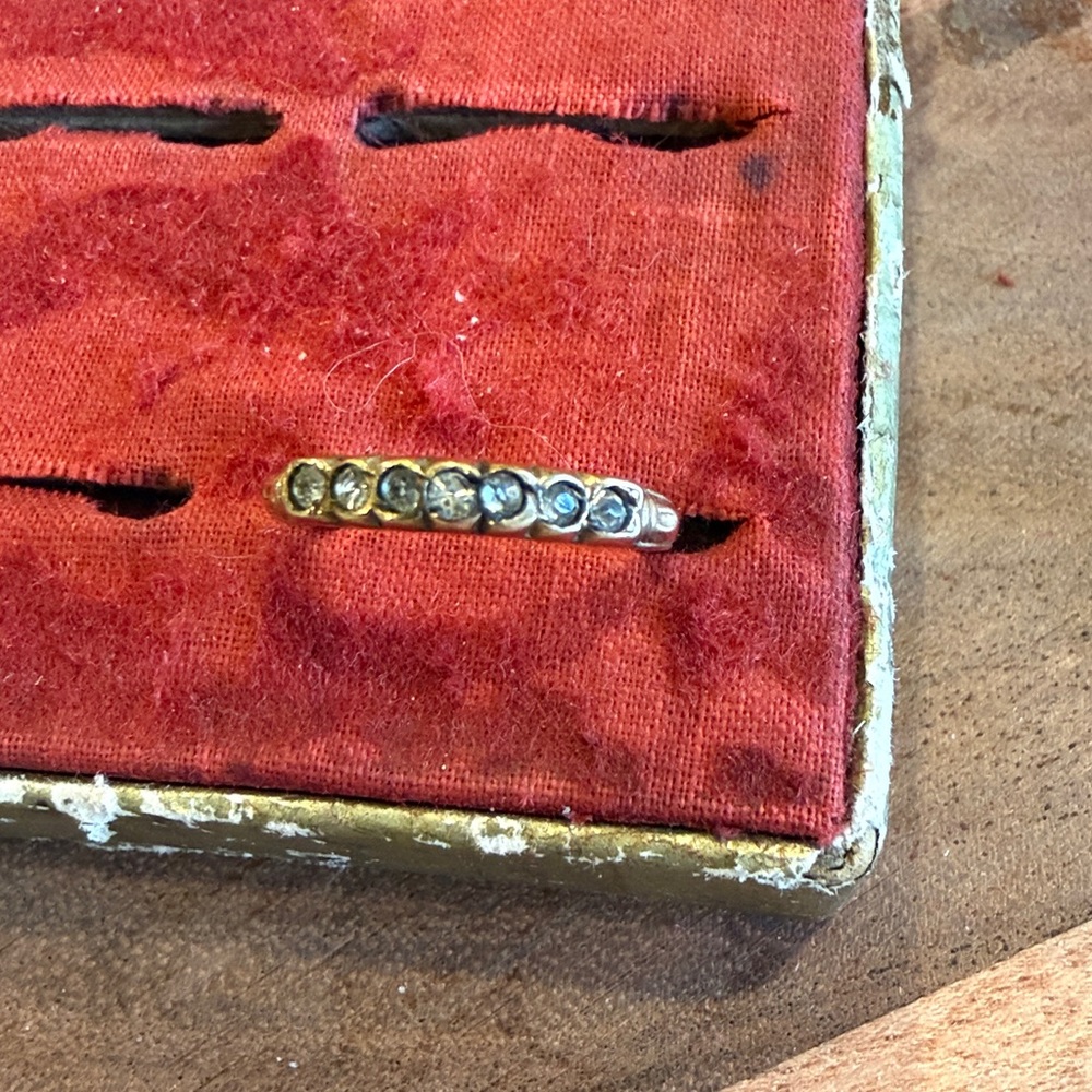 Vintage Gold Filled Ring Size 6 Wedding band